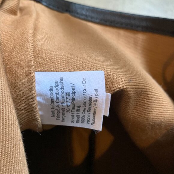 J.Crew Berkeley bucket bag in black leather - Picture 8 of 8